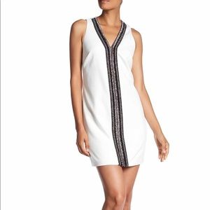 Laundry By Shelli Segal Sleeveless Beaded Dress